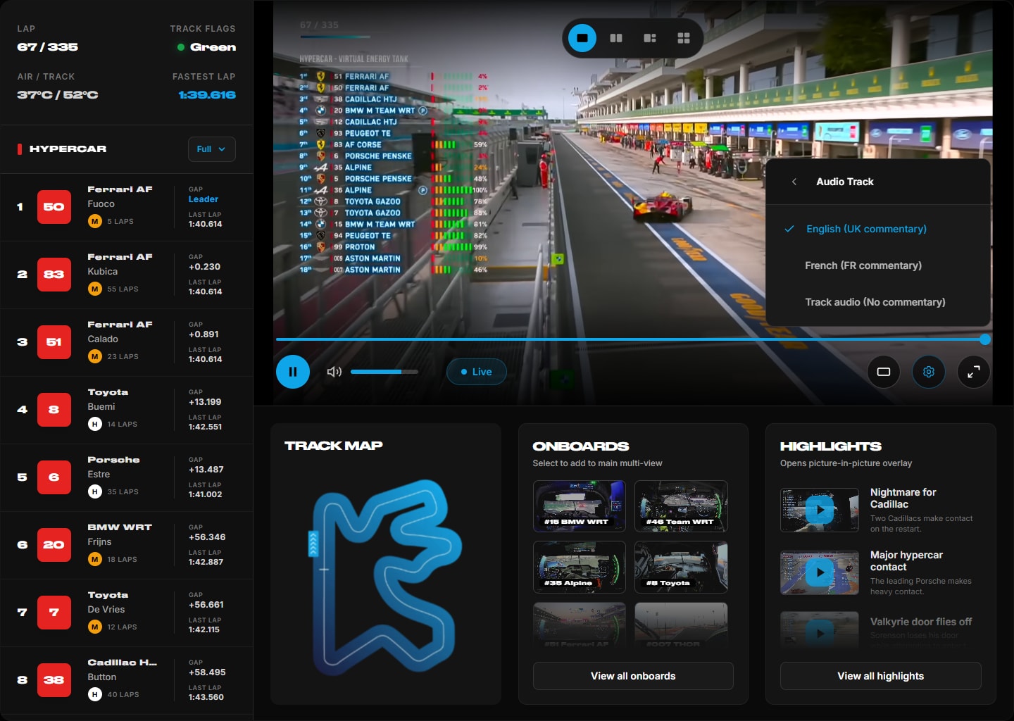 Audio decoupling options