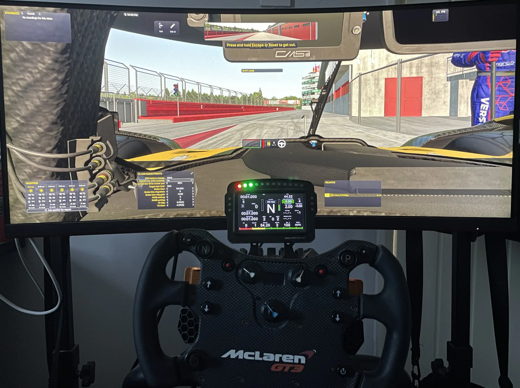 My sim racing rig
